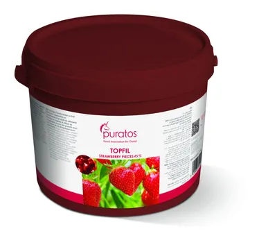 Topfil Strawberry Pieces 45% Fruit Filling